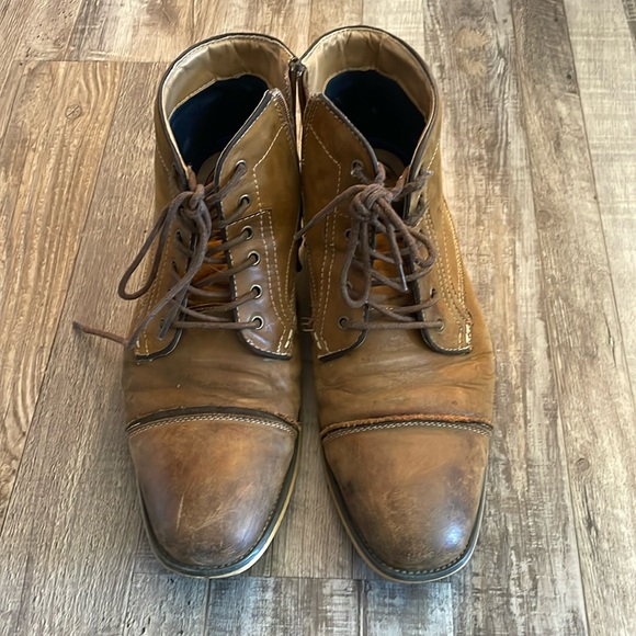 Steve Madden Jefries Cap Toe Boot - Picture 1 of 7